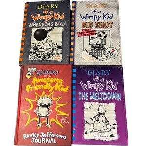 Diary of a Wimpy Kid EUC Book Set